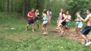 Dominika & Eva Berder & Jenny & Penny & Rita-Moor & Sabrina in real college fucking filmed in the outdoors