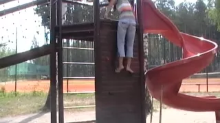 Victoria Sweet in outdoor sex with one amateur hot bimbo and her guy