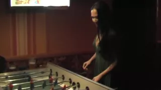 Natasha in hot homemade porn vid with a chick kissing a dick