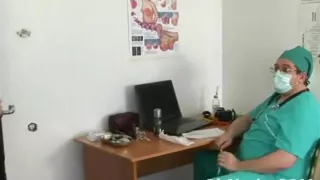 sexy young brunette stripped