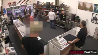 Gorgeous blonde milf flashes tits and fucks just to sell her car