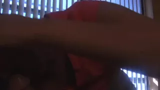 Teen on a joyful cockride