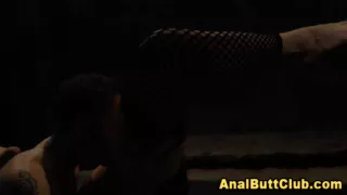 Ass rimjob blowjob slut