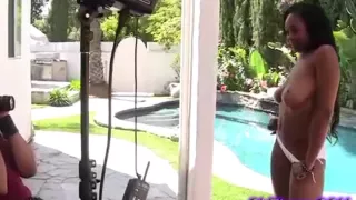 very sexy oiled ebony ass