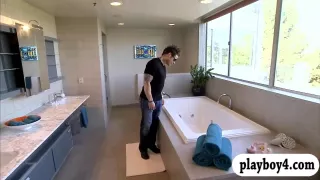 Hot singles hit up the Playboy mansion for some nasty things