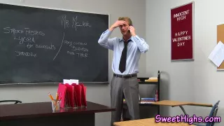 College titfucking teen