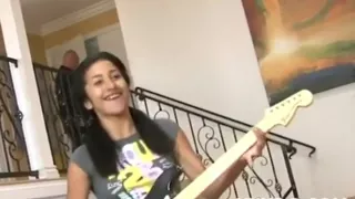 perky young brunette private lesson