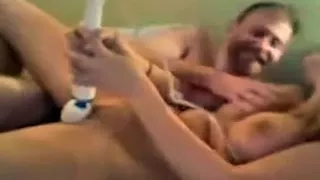 Couple Dildo Play