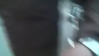 Non-Professional French immature enjoying a Male+Male+Female Trio