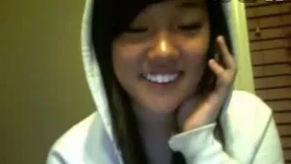 Asian immature cutie naked on stickam