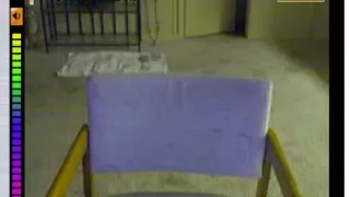 Tattooed emo girl stripping