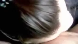 hot blowjob  with immature babe with big tits