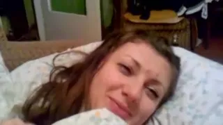 Slender immature cutie swallows my dick