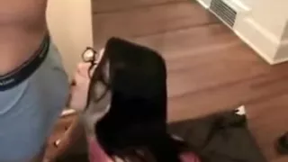 immature lady student suck