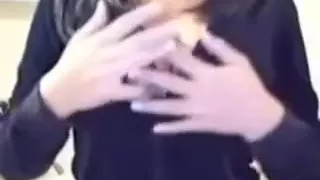 Busty pigtails immature disrobes on web camera