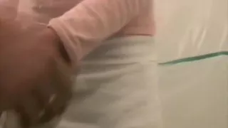 Perfect immature blowjob and teabagging