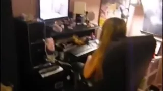 Naughty immature sucking a hard peter