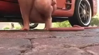 Non-Professional - Blond immature Waterhose Pleasure