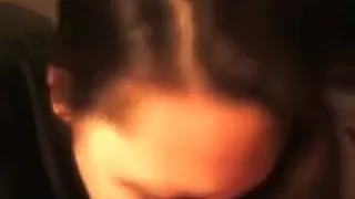 Cute White girlfriend Sucks 1St Time Large Darksome 10-Pounder