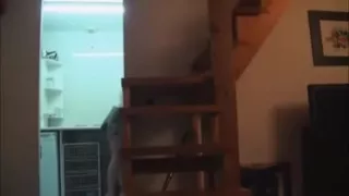 Spy Kitty mounts cute plumber