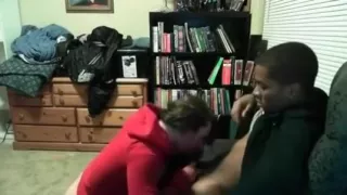 College playgirl receives some dark weenie