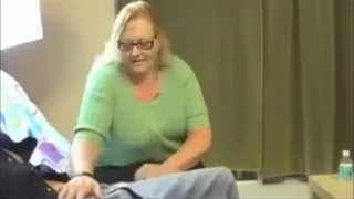 Mamma watches friend blow large giant schlong