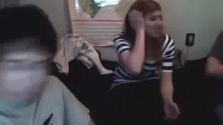 immature floozy rides boyfriends dick whilst ally watches