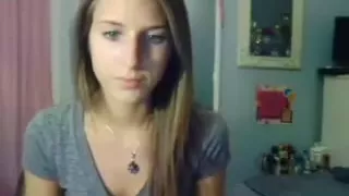 Sweet immature Amateur Strips On Cam