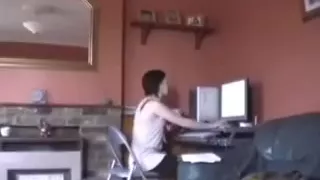 Big dick gets a perfect Blowjob by Redhead girlfriend