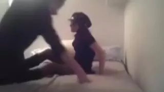 Dilettante Couple Fucks On Daybed and Tapes It