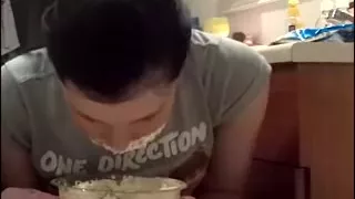 British beauty has fetish for food, and her ally's feet