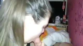 Nice head from my chubby immature girl