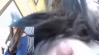 My sexy girlfriend's immature bosoms