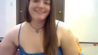 Vivid masturbation on the floor