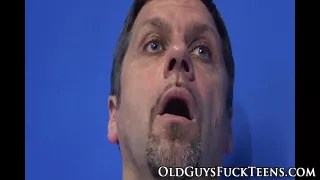 Teen strokes old man dick