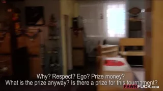 Hot amateur blonde Eurobabe fucked in exchange for cash