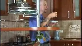 Russian Bitch Sucks And Fucks