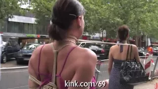 Public humiliation for a sex whore