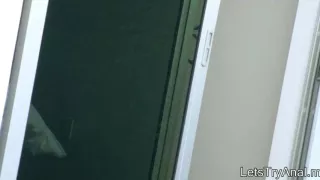 Horny girlfriend stuffed in the ass while being filmed