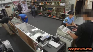 Dude fucked this big ass police officer for 500 bucks