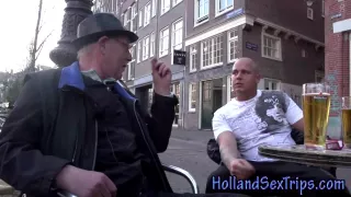 Real hooker in lingerie accepts cash