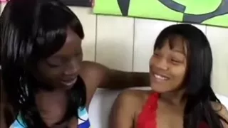 One dildo two chicks.