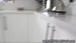 Lady Sonia entertains herself