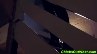 Real hot hairy lesbian fingered