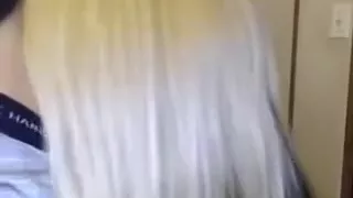 cute web camera immature gives good head and facial