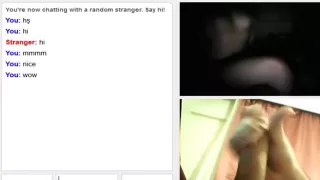 Horny Omegle Girl