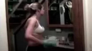 my cousin caught changing