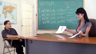 Joslyn die Kunstlehrerin liebt anal