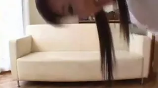 Sexy Japanese Girl Masturbates