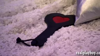 Nasty whores enjoying foursome action in the red house